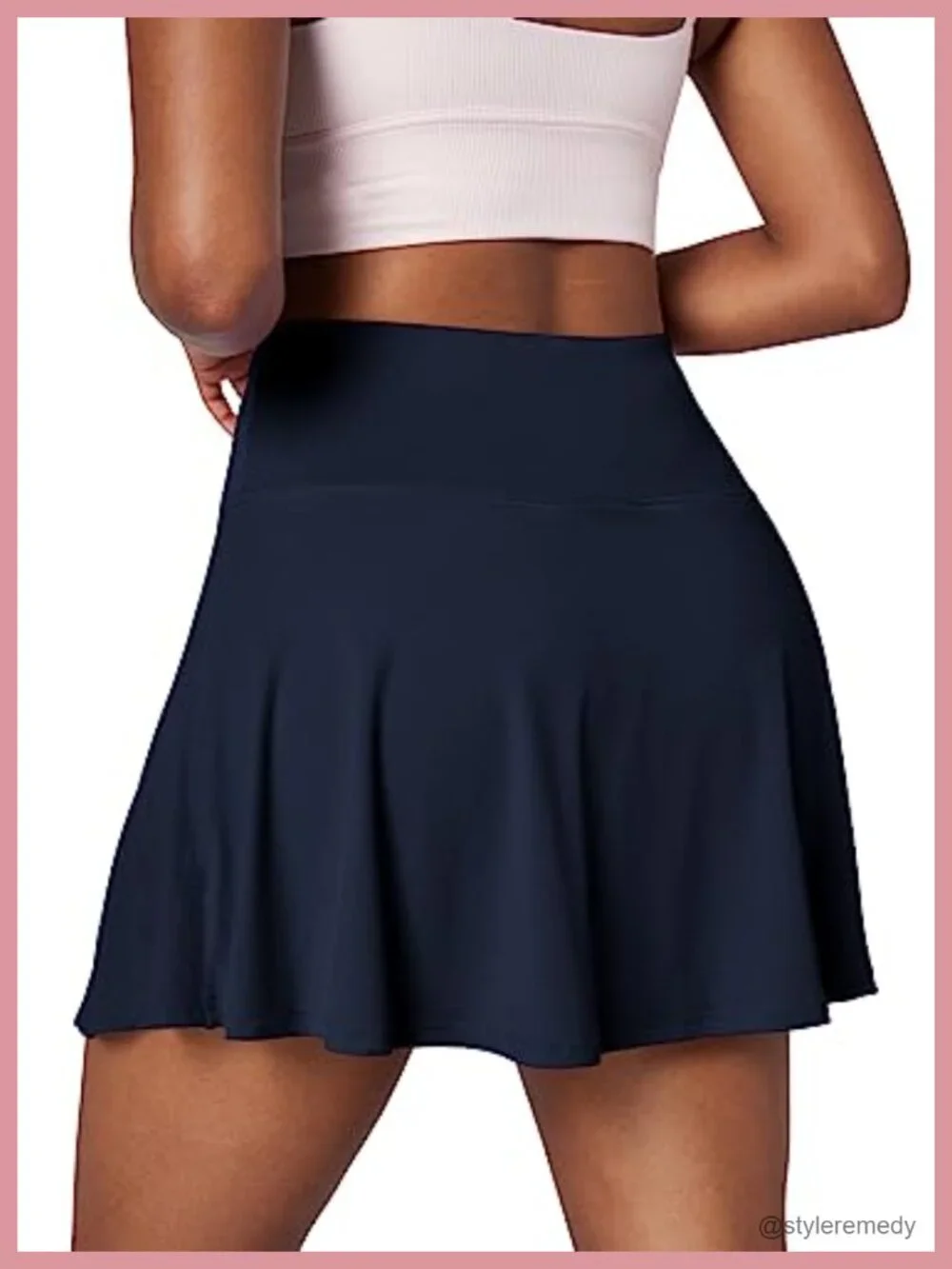 Women's Tennis Skort with Pockets High Waisted Golf Athletic Skirt for Running
